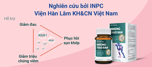 Viên xương khớp Khương Thảo Đan Gold - Giải pháp đột phá cho người bệnh Khớp!